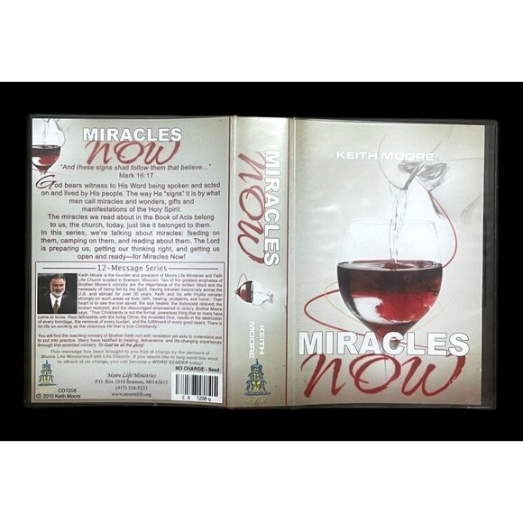 Keith Moore Miracles Now 12 CD Box Set Messages Religious Christian Bible - Picture 6 of 8